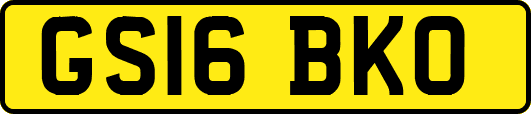 GS16BKO