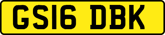 GS16DBK