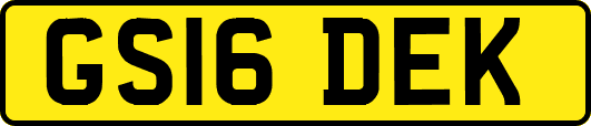 GS16DEK