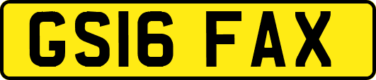 GS16FAX