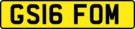 GS16FOM