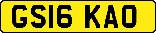 GS16KAO