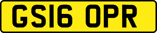 GS16OPR