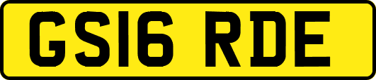 GS16RDE