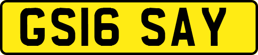 GS16SAY