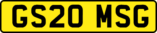 GS20MSG