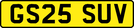 GS25SUV