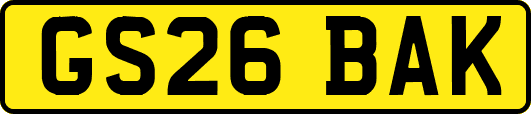 GS26BAK