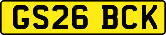 GS26BCK