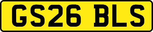 GS26BLS