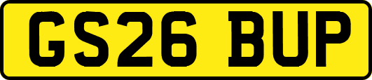 GS26BUP