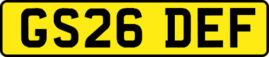 GS26DEF