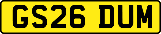 GS26DUM