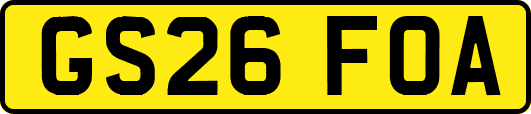 GS26FOA