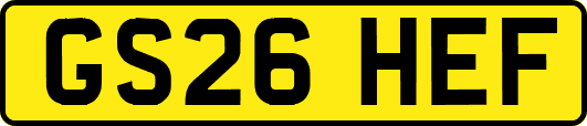 GS26HEF