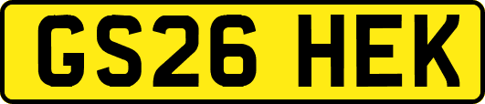GS26HEK