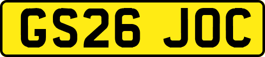GS26JOC