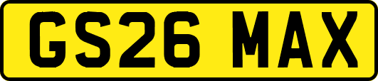 GS26MAX