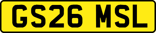 GS26MSL