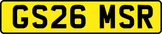 GS26MSR