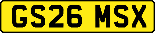 GS26MSX