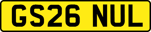 GS26NUL
