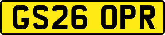GS26OPR