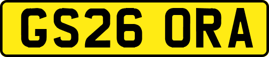GS26ORA