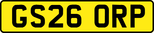 GS26ORP
