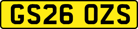 GS26OZS