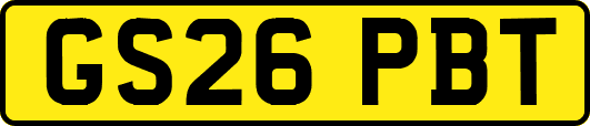 GS26PBT