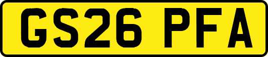 GS26PFA