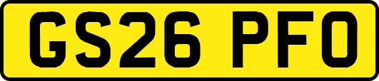 GS26PFO