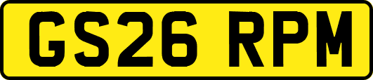 GS26RPM