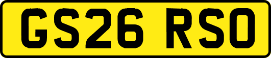 GS26RSO