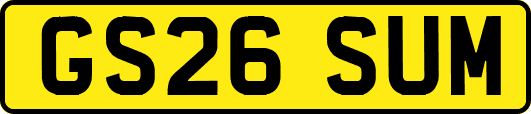 GS26SUM