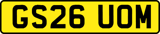 GS26UOM