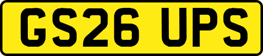 GS26UPS