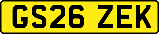 GS26ZEK
