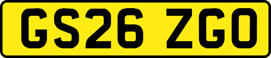 GS26ZGO