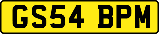 GS54BPM
