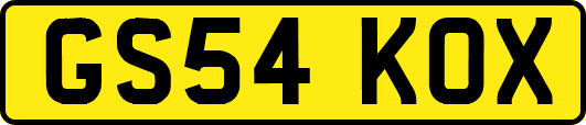 GS54KOX
