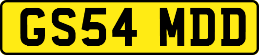 GS54MDD