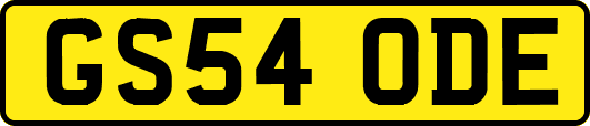 GS54ODE