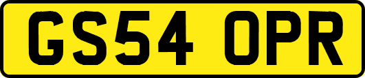 GS54OPR