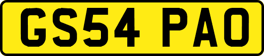 GS54PAO