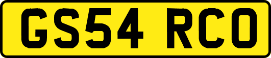 GS54RCO