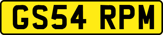 GS54RPM
