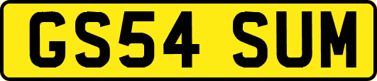 GS54SUM