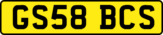 GS58BCS